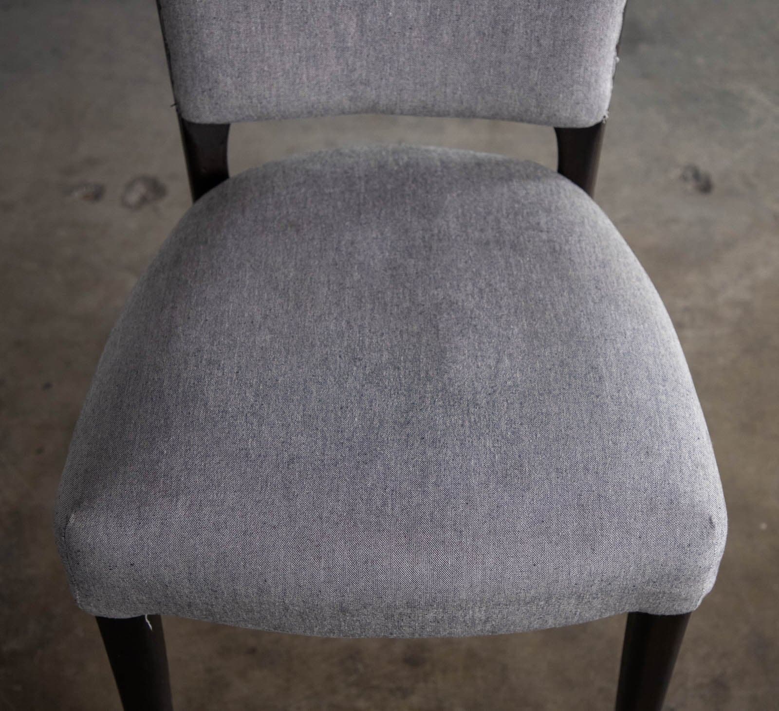Four Hands Pinstripe Upholstered Dining Chairs - Thumbnail 7
