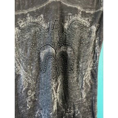 Maurices Grey Long Sleeve Light Weight Shirt Size Small - Thumbnail 3