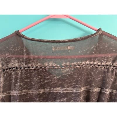 Maurices Grey Long Sleeve Light Weight Shirt Size Small - Thumbnail 5