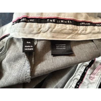 The Limited Cassidy Fit Dress Pants Mens 6R Gray Straight Leg Stretch Trousers - Thumbnail 3