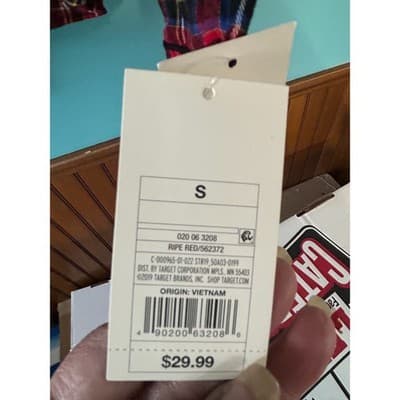 Stars Above Pajama Top Small Red Plaid Perfectly Cozy Flannel Button Down NWT - Thumbnail 4