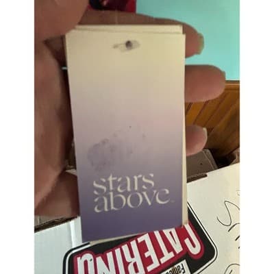 Stars Above Pajama Top Small Red Plaid Perfectly Cozy Flannel Button Down NWT - Thumbnail 3