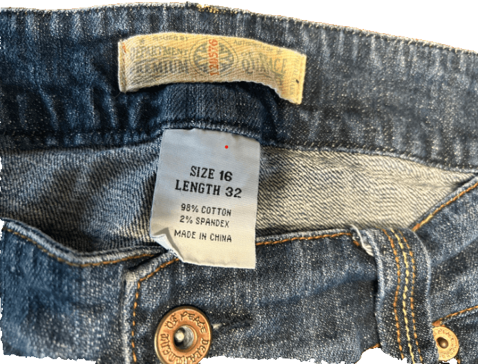 Guess Size 28 Womens Jeans Pismo Straight Low Rise Dark Wash Vintage - Thumbnail 5