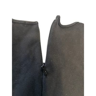 J.Crew Black Lace Peplum Top Sleeveless Floral Yoke Blouse XS - Thumbnail 6