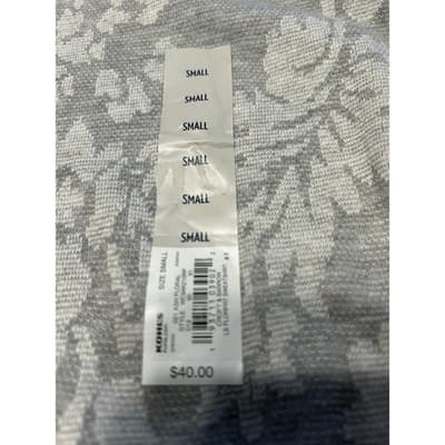 Croft & Barrow Floral Sweatshirt Womens Small Jacquard Pullover WC94K210RP - Thumbnail 5