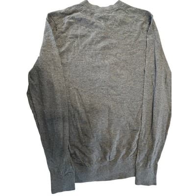 Gap V-Neck Sweater Women Medium Gray Knit Long Sleeve Pullover 224986-03-1 NEW - Thumbnail 5