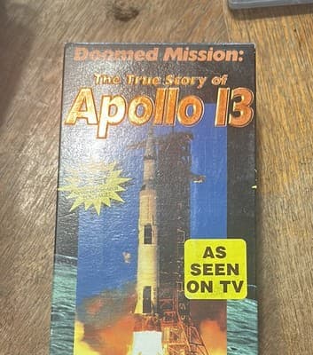 Doomed Mission: The True Story of Apollo 13 VHS - Image 1