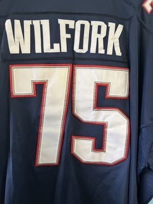 Authentic Vince Wilfork New England Patriots On Field Jersey Mens 6xl - Thumbnail 7