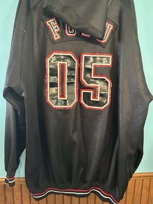 Vintage Fubu Dirty South Sweater City Edition Hoodie 2XL #05 Athletics 1992 Rare - Thumbnail 7