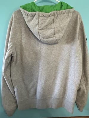 Polo Ralph Lauren Hoodie Men’s XL Full Zip+ Gray Sweatshirt Cotton Blend NICE - Thumbnail 5