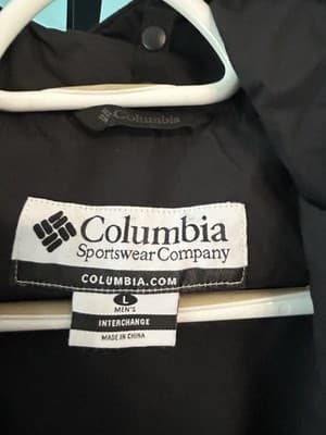 Columbia Interchange Rain Jacket XXL Black - Thumbnail 2