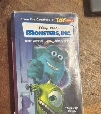 Monsters, Inc. VHS Clamshell Edition - Image 1