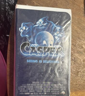 Casper (1995) VHS Tape - Image 1