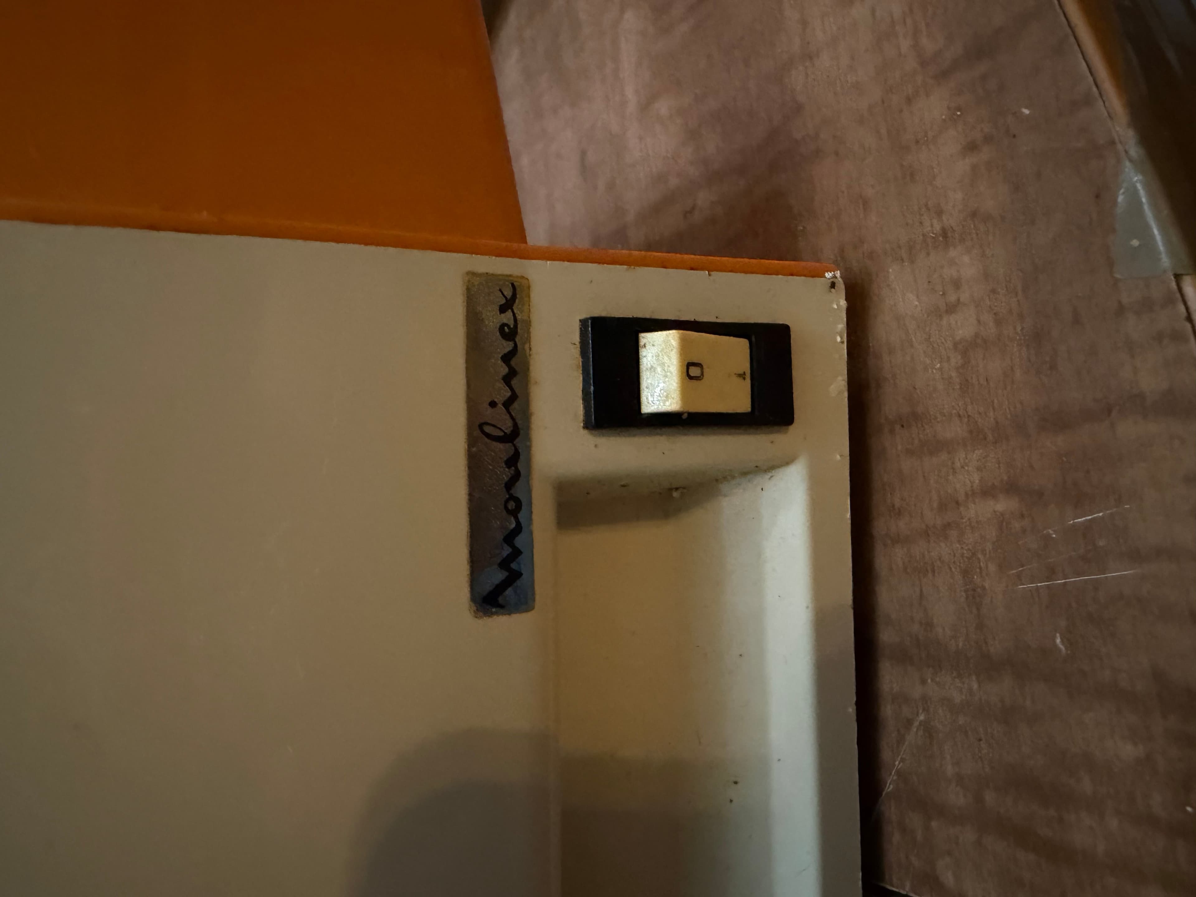 Vintage Moulinex Charlotte 245 Electric Meat Grinder Juicer MCM Made France - Thumbnail 2