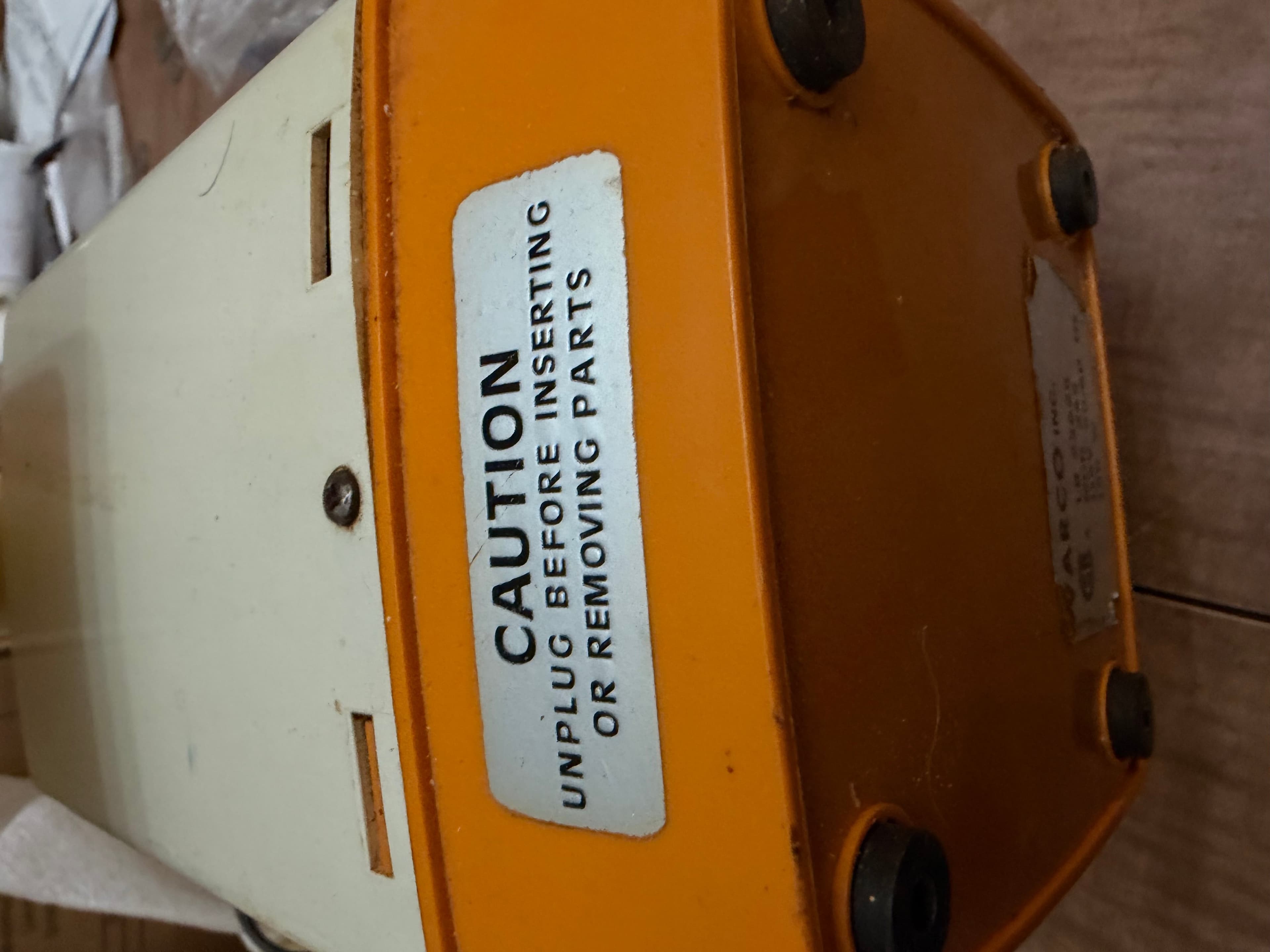 Vintage Moulinex Charlotte 245 Electric Meat Grinder Juicer MCM Made France - Thumbnail 4