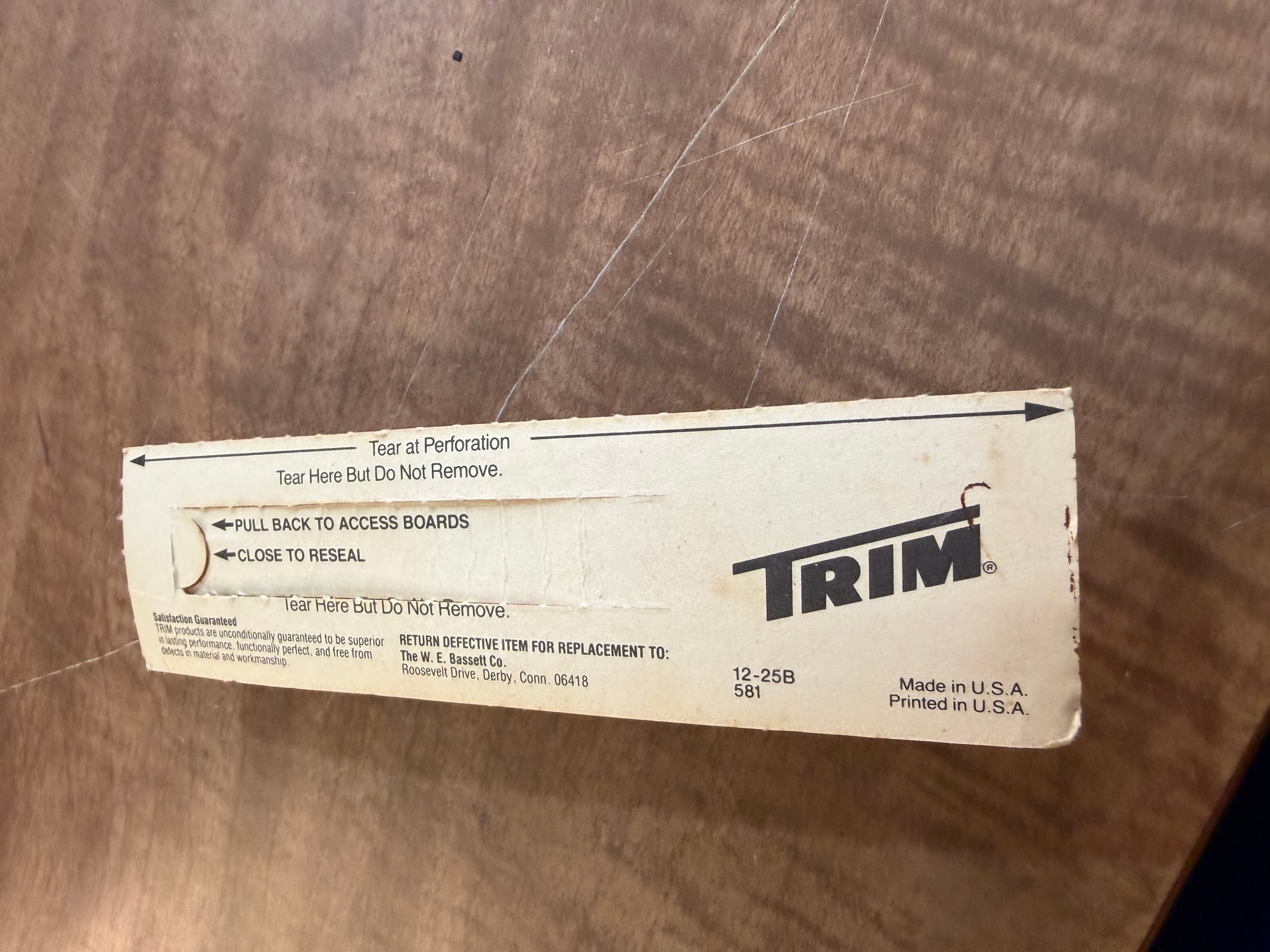 TRIM  Vintage NAIL filer Tool - Thumbnail 3