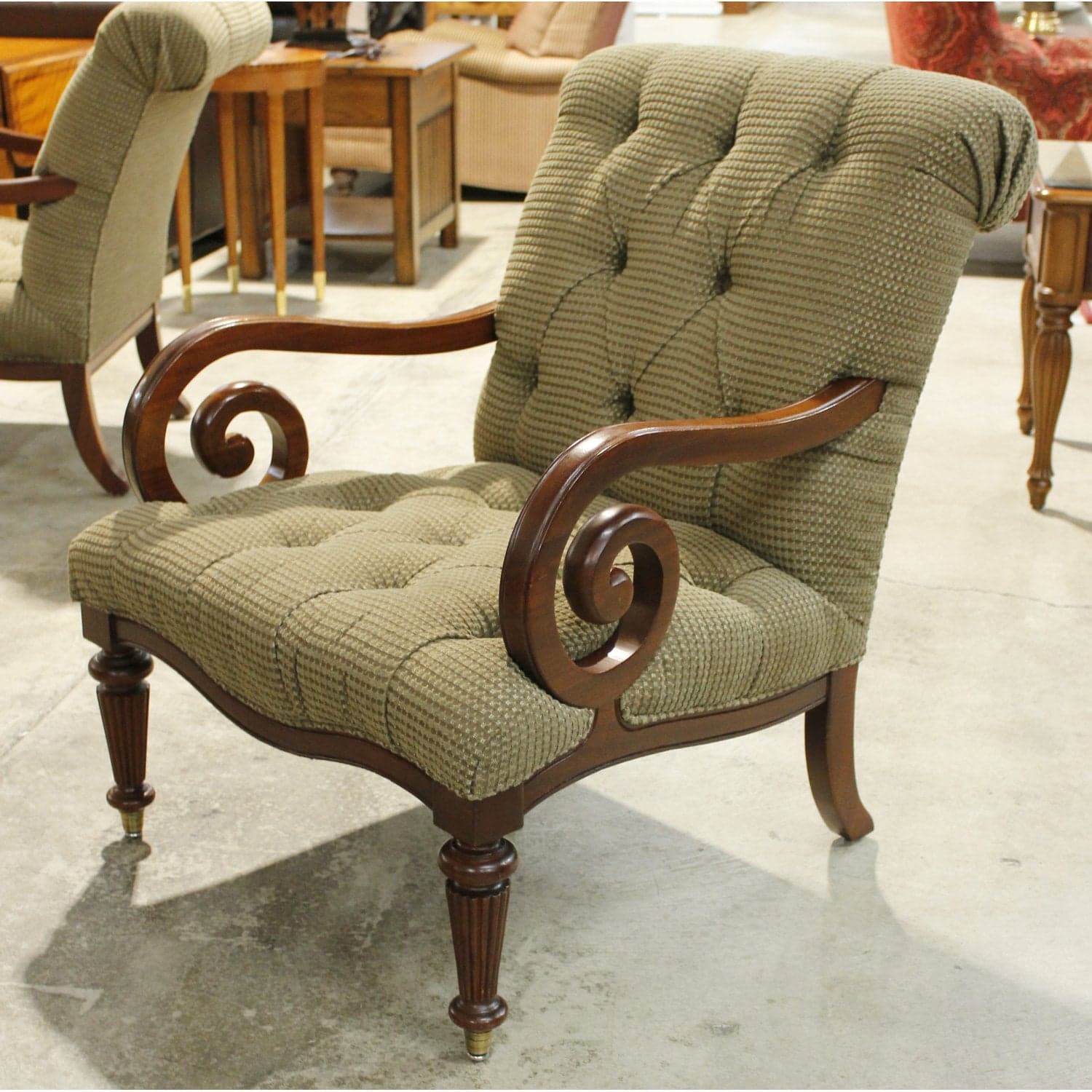 Kravet Upholstered Accent Chair - Thumbnail 3
