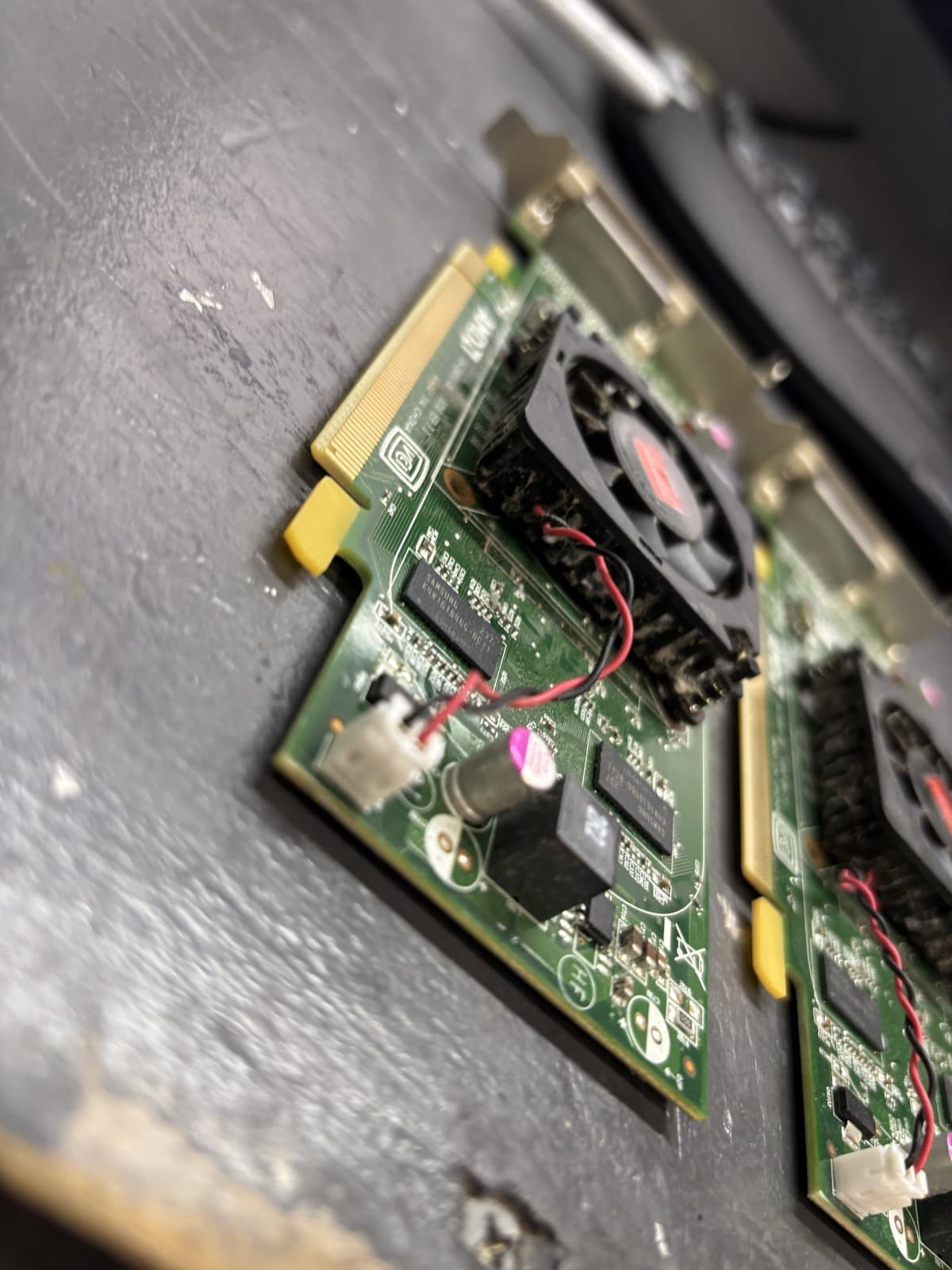 Lot of 2 Dell AMD Radeon HD 512MB DDR3 Low Profile Desktop Video Card 01CX3M - Thumbnail 5