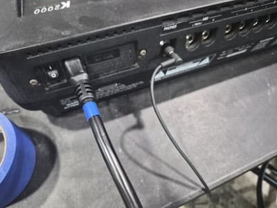 Kurzweil K2000 Variable Architecture Synthesis Technology VAST Keyboard W/ Case - Thumbnail 4