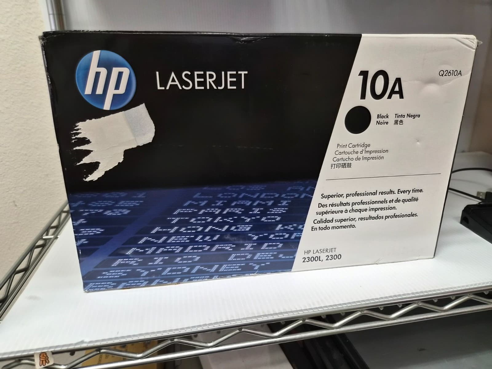 Genuine HP 10A (Q2610A) Black Toner Cartridge for LaserJet 2300L/2300 - Thumbnail 2