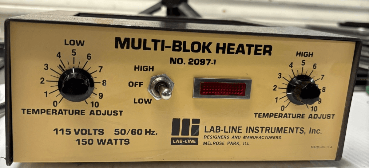 LAB-LINE Instruments 2097-1 Multi-Blok Heater 115 volts 50/60 hz - Image 1