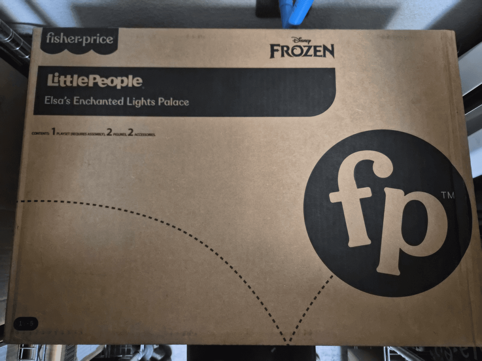 Fisher-Price Little People – Disney Frozen Elsa’s Enchanted Lights Palace - New - Image 1