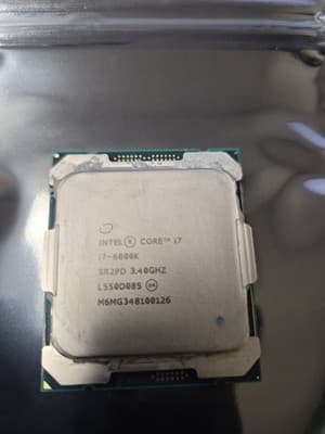 Intel Core i7-6800K 3.4 GHz 15M Socket 2011-3/R3 Six-Core Processor SR2PD - Image 1