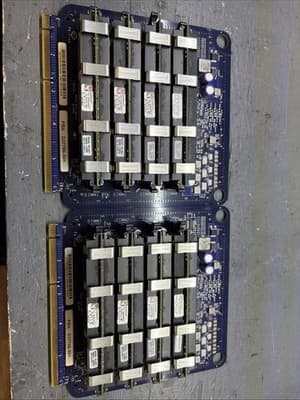 Apple Mac Pro 1,1 A1186 2006-2007 Memory Riser Pair Board 630-7667 820-1981-A - Image 1