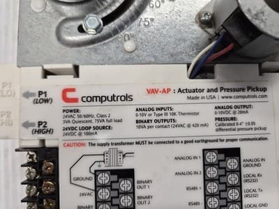 Computrols VAV-AP Zone Controller - Thumbnail 5