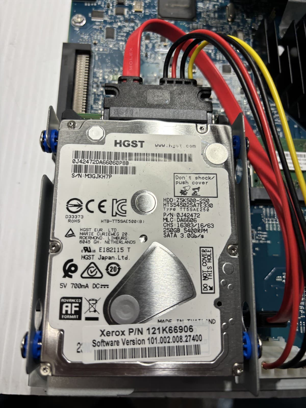 XEROX 961K07092-849001985 101K83441-849001985 Board w/ 250GB HDD 8GB RAM - Thumbnail 5