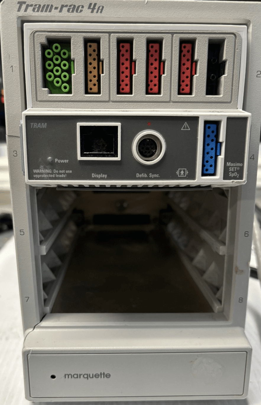 GE Marquette Module Tram-Rac 4A for parts - Image 1