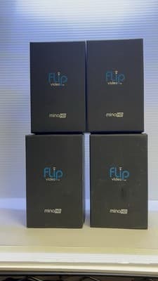 Flip Video MinoHD F460 720p HD Pocket Camcorder USB LOT OF 4 - Thumbnail 3