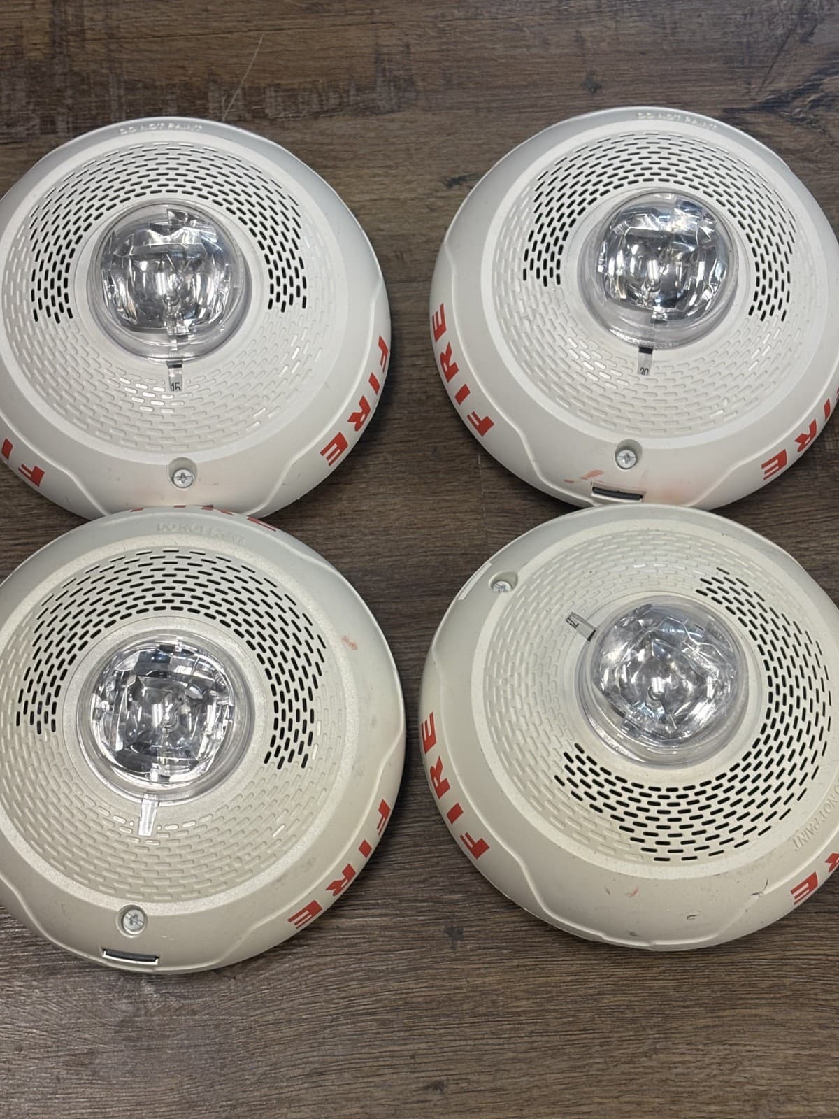 System Sensor SPSCWL-Series Indoor Speaker Ceiling-Mounted LED Strobe, "FIRE 10x - Thumbnail 3