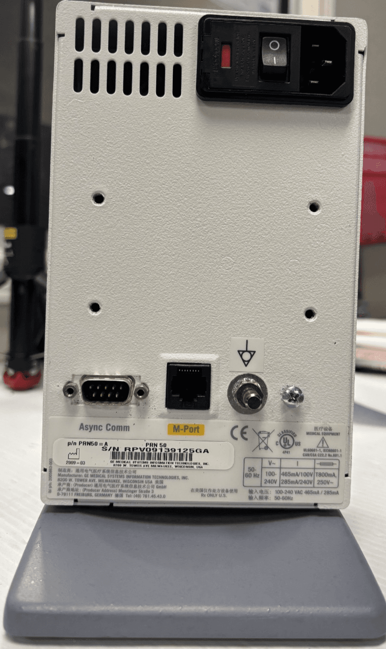 GE PRN 50-M Digital Writer Medical Printer Thermal Recorder w/M-PORT/ASYNC, GCX - Thumbnail 2