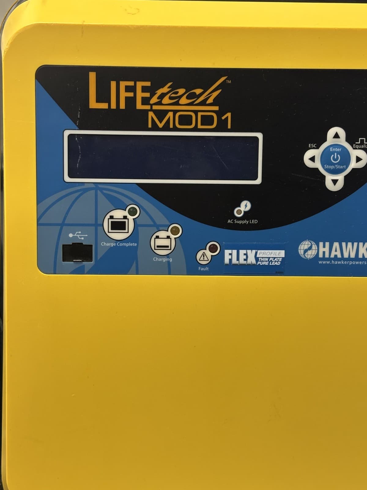 Forklift Battery Charger hawker ltm1-12c-105g - Thumbnail 2