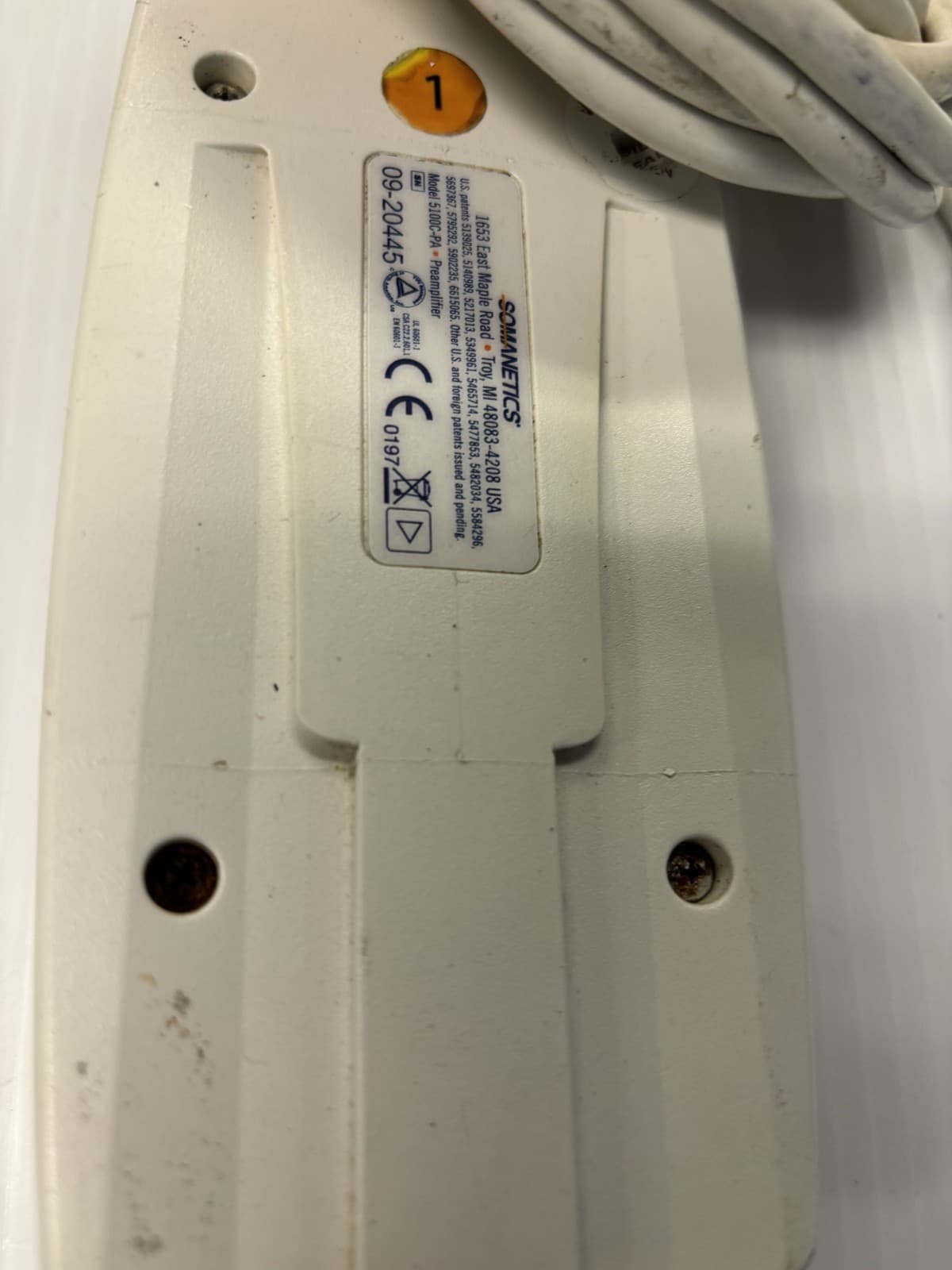 Somateics 5100C-PA Preamplifier INVOS Cerebral 1 and 2 - Thumbnail 4