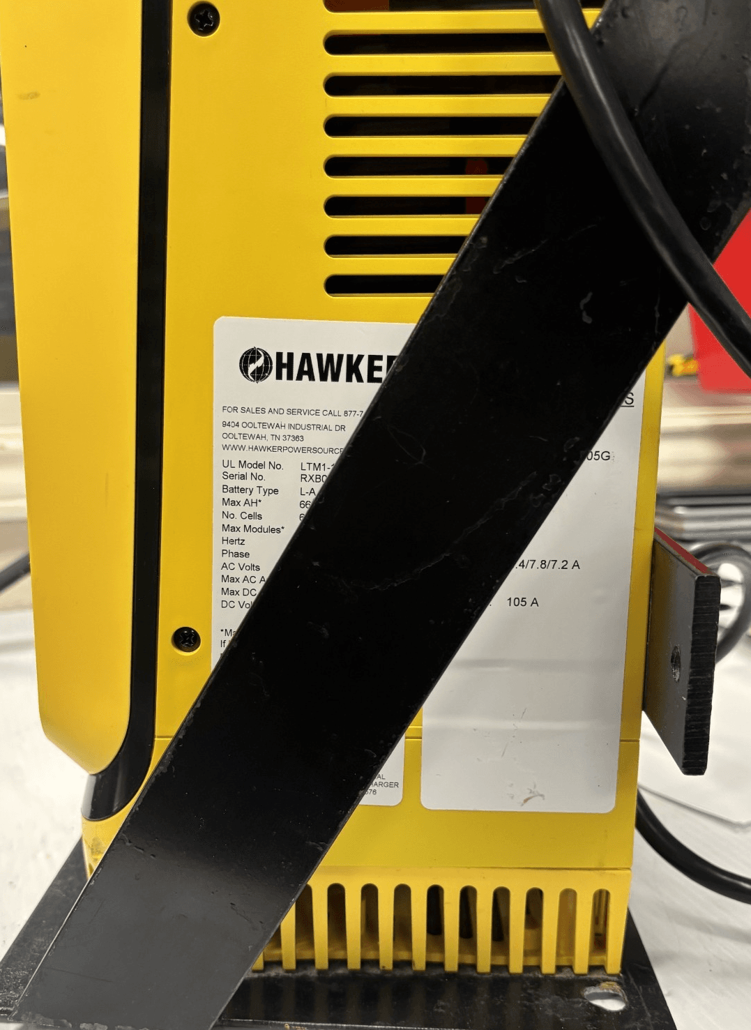 Forklift Battery Charger hawker ltm1-12c-105g - Thumbnail 6