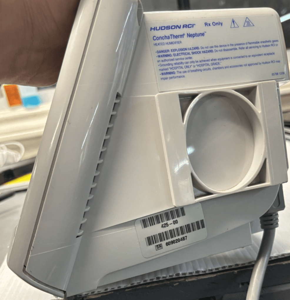 Hudson RCI Neptune Heated Humidifier with ConchaSmart Technology 425-00 - Thumbnail 4