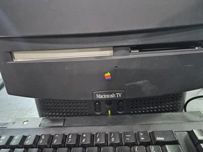 Vintage Apple Macintosh TV 1993 Black 14" Ultra Rare - Thumbnail 5