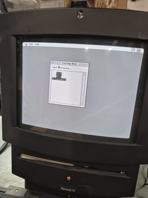 Vintage Apple Macintosh TV 1993 Black 14" Ultra Rare - Thumbnail 4