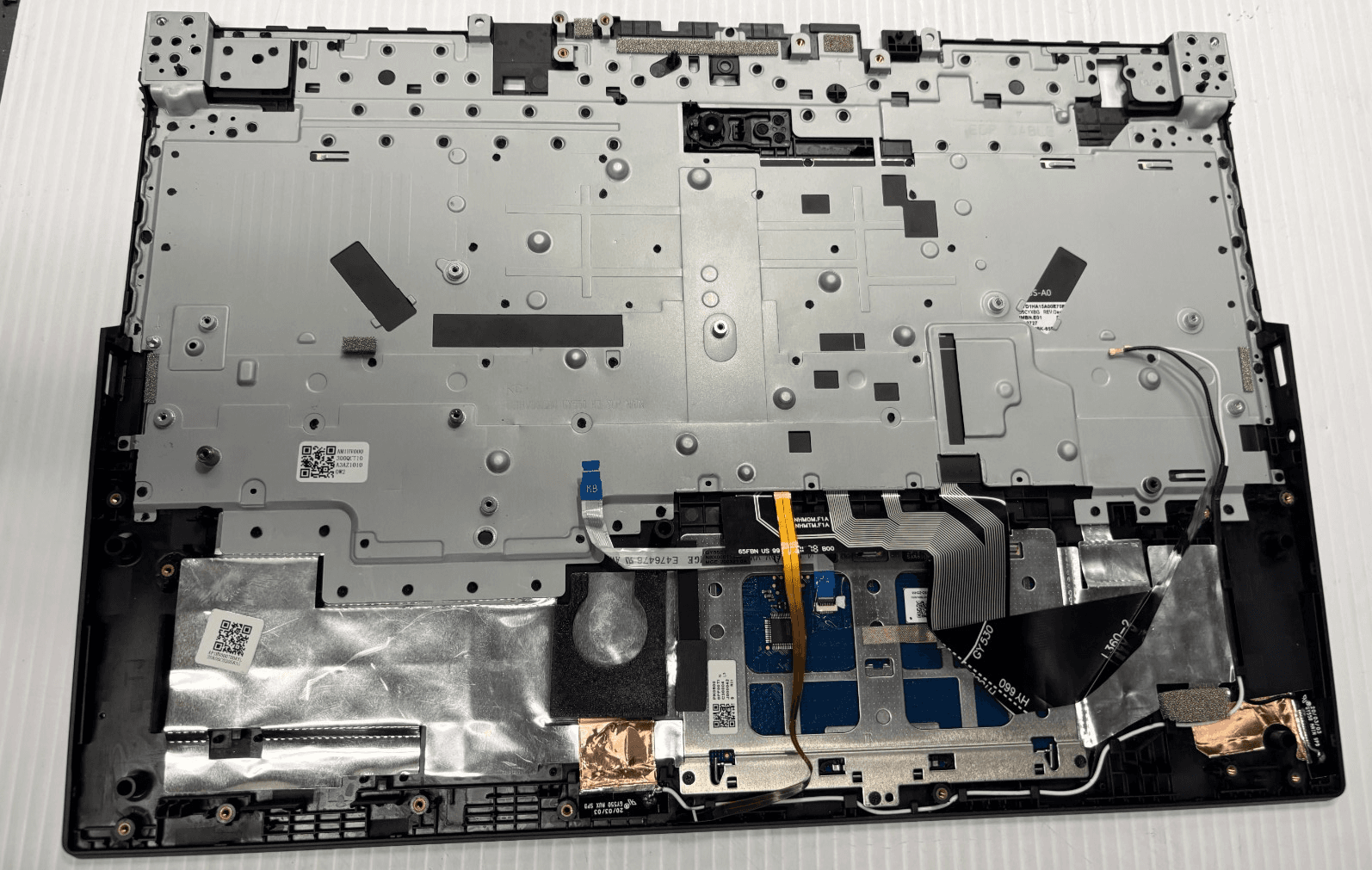 For Lenovo Legion 5-15IMH05H -15IMH05 -15ARH05H Black Palmrest Backlit Keyboard - Thumbnail 4