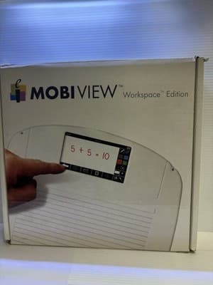 eInstructions Mobiview Workspace Edition Tablet MWB600 w/ Stylus and Dock USED - Image 1