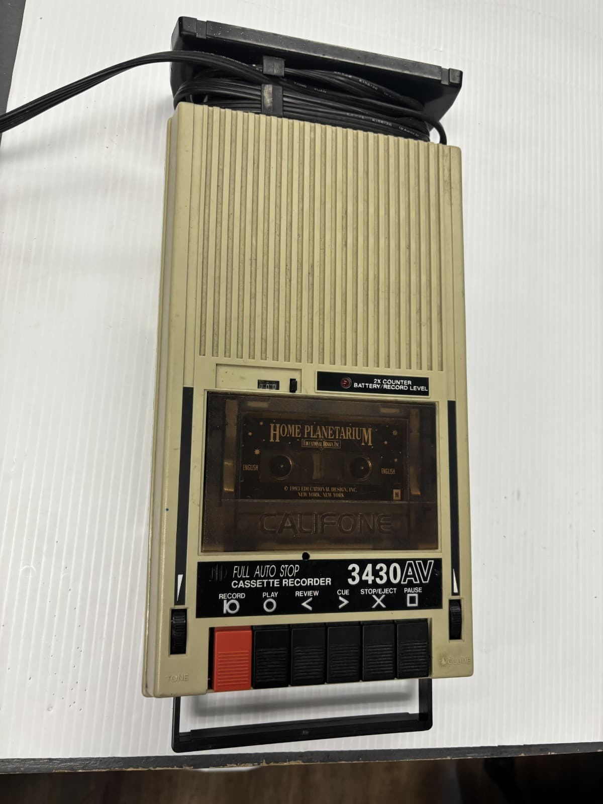 califone 3430c vintage tape recorder tested - Thumbnail 5