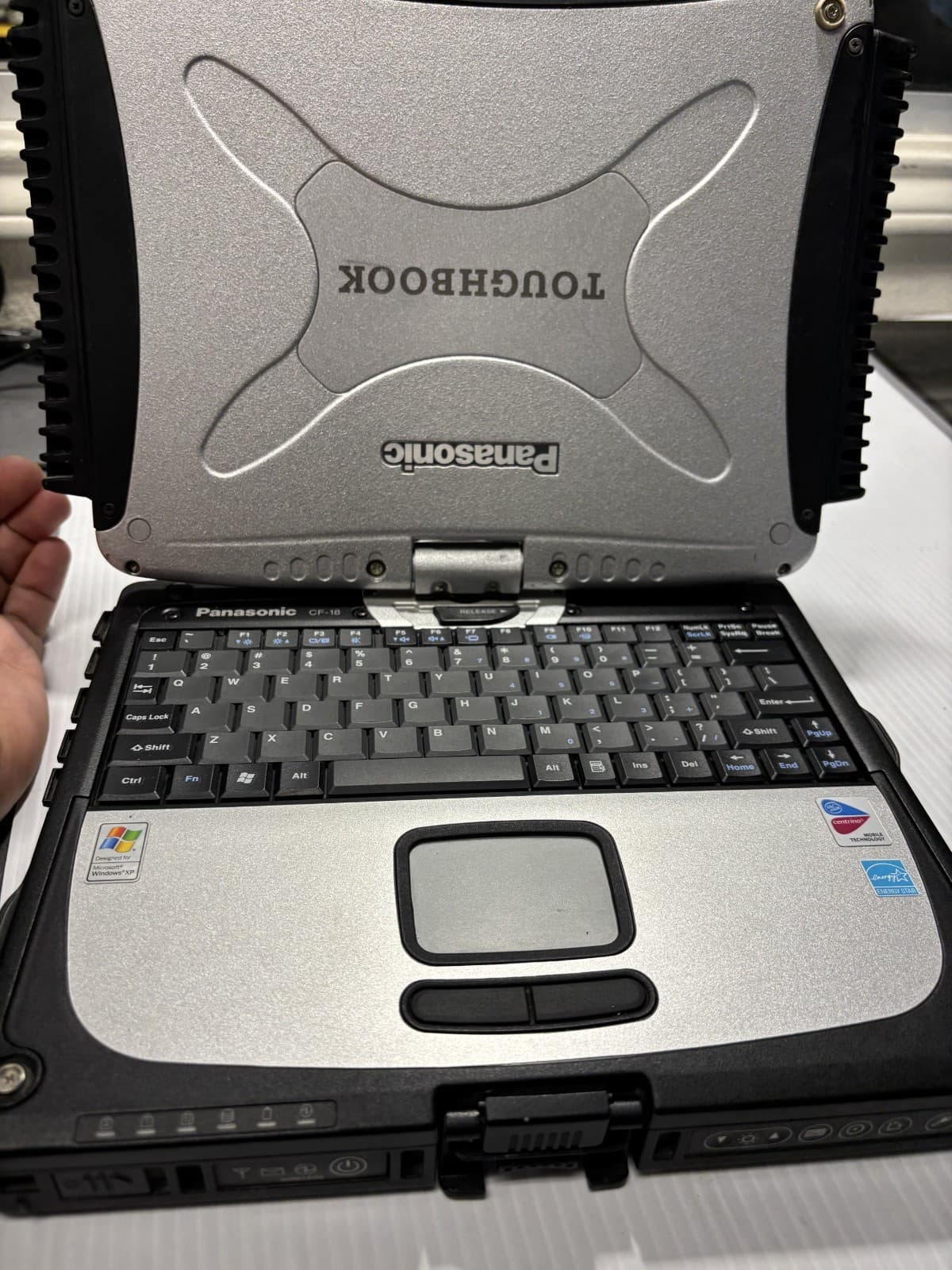 Panasonic Toughbook CF-18 Rugged Laptop Tablet Windows XP - Thumbnail 3