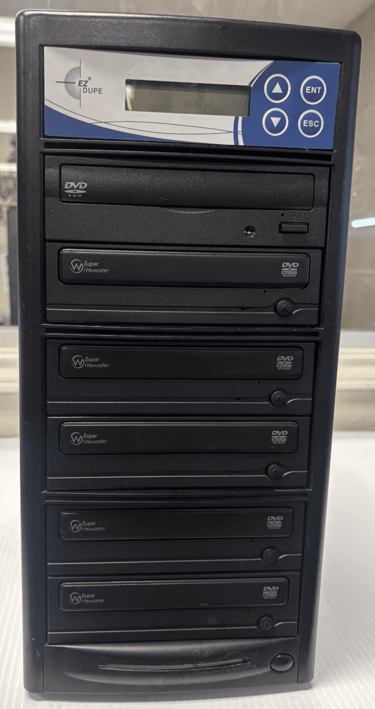 EZ Dupe DVD/CD Disc Duplicator 1 to 5 tested and working - Image 1
