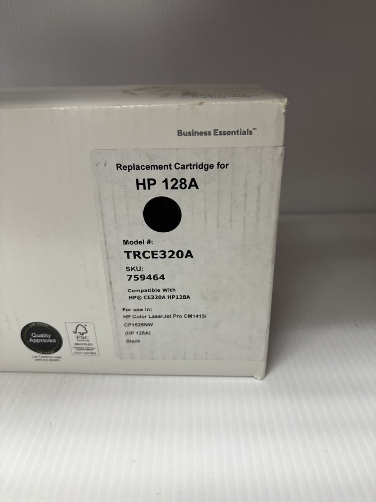 Black Toner Cartridge Replacement for hp color laserjet pro cm1415 (hp128a) - Thumbnail 3