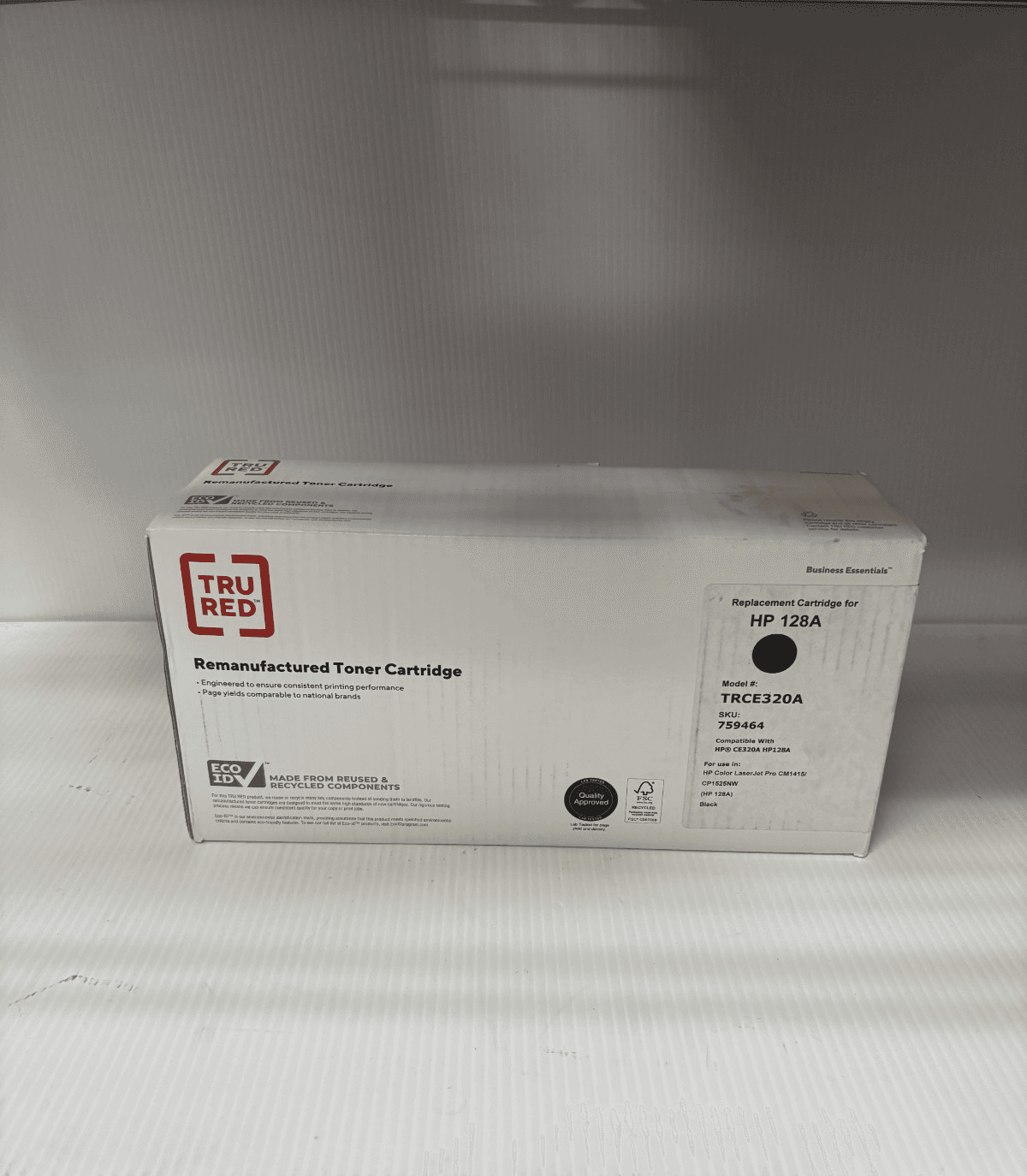 Black Toner Cartridge Replacement for hp color laserjet pro cm1415 (hp128a) - Image 1