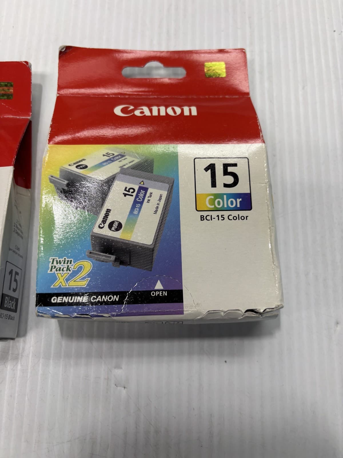 Genuine Canon BCI-15 Twin Bundle Pack (Black & Color) EXPIRED *FREE SHIPPING* - Thumbnail 4