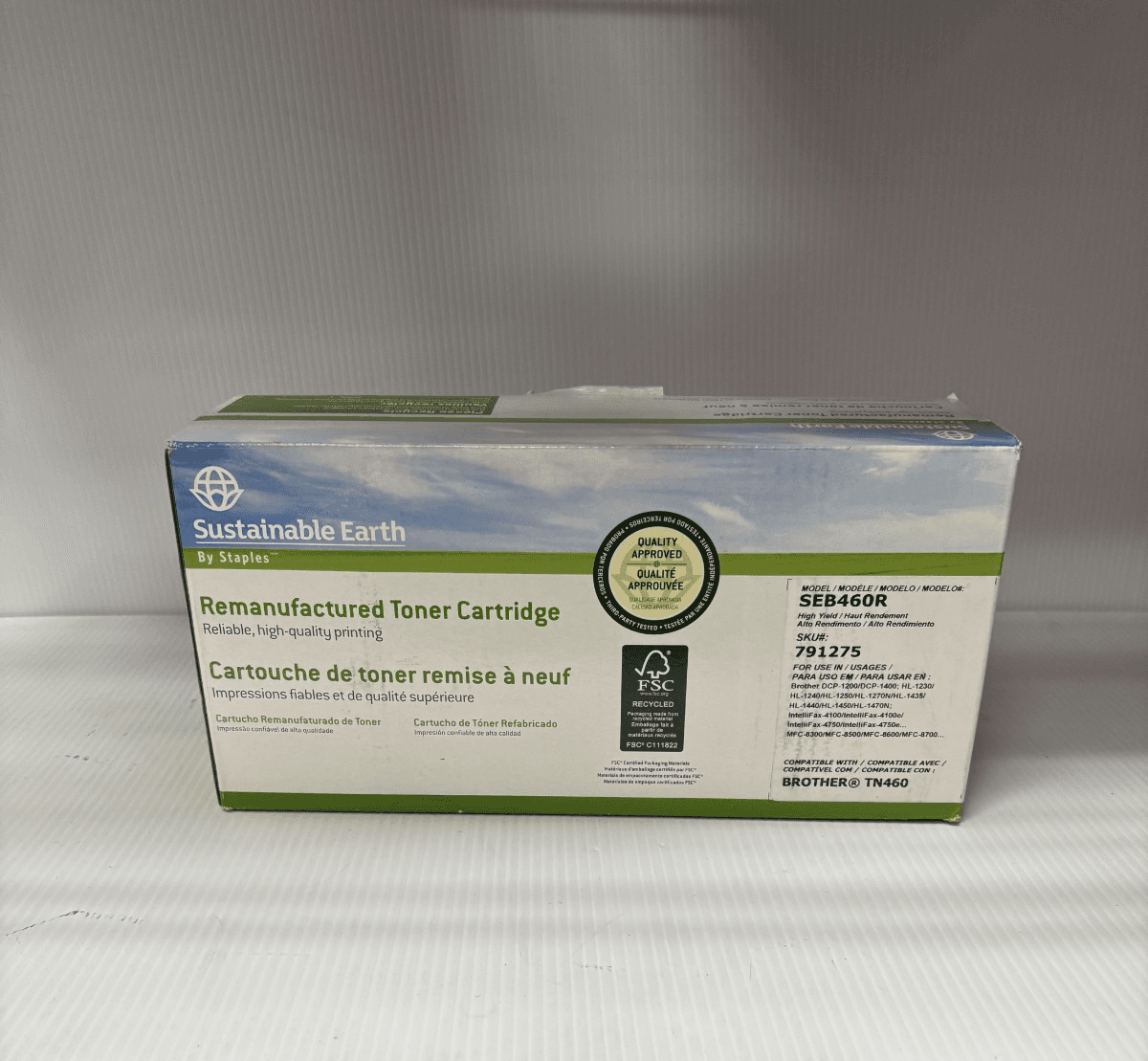 NEW Sustainable Earth Toner Cartridge SEB460R For Brother TN 460 - Thumbnail 2
