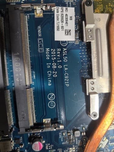 Mainboard Intel i5-6200U 828184-501 LA-C921P aus Notebook HP 250 G4 - Thumbnail 2